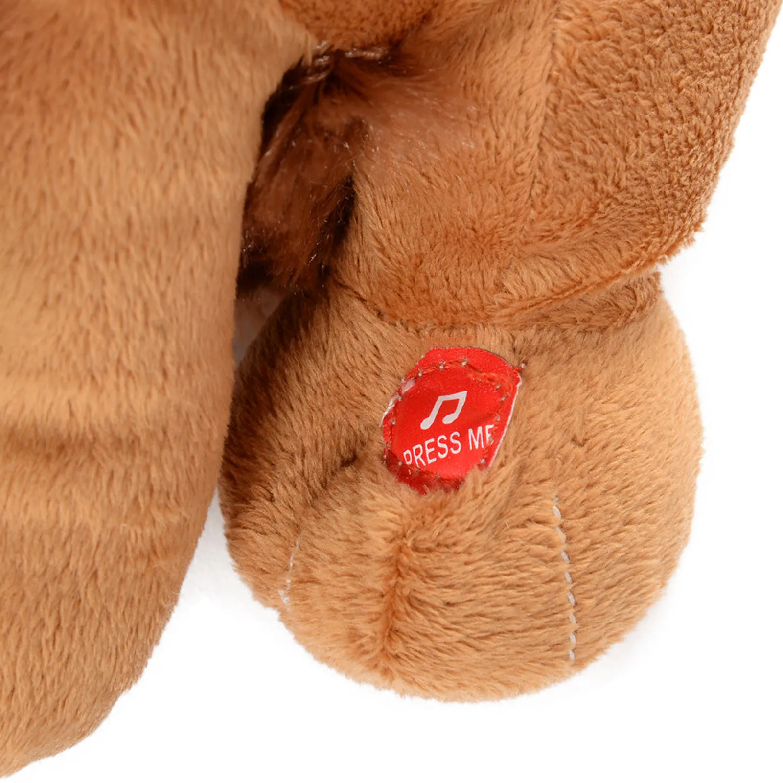WeRChristmas Novelty|Figurines^30 Cm Standing And Singing Dog With Flapping Ears Christmas Decoration