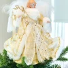 WeRChristmas Tree Toppers^Angel Christmas Tree Topper, Gold, 25 Cm