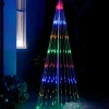 WeRChristmas Tree Silhouettes^Animated Flashing Pop-Up Christmas Tree, 190 Cm