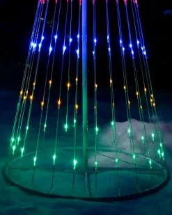 WeRChristmas Tree Silhouettes^Animated Flashing Pop-Up Christmas Tree, 190 Cm