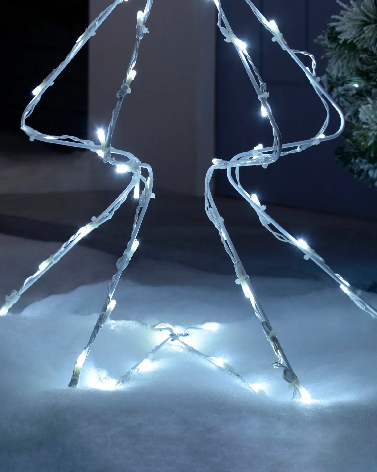 WeRChristmas Tree Silhouettes^Animated Multi-Function Christmas Tree Silhouette, 80 Cm