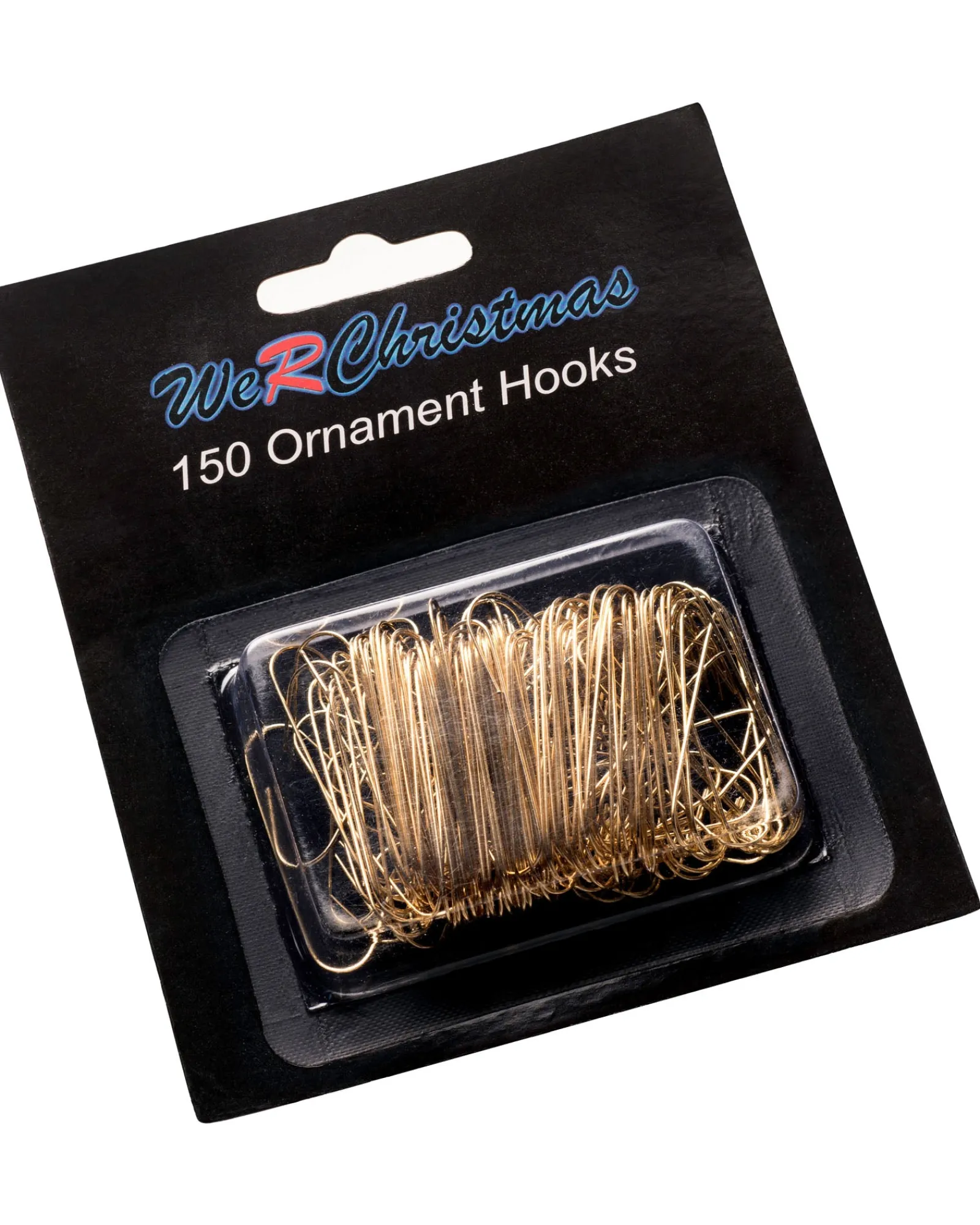 WeRChristmas Bauble Hooks^Bauble Ornament Hooks, Gold, Pack Of 150