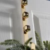 WeRChristmas Wreath Hangers^Bells Wreath Door Hanger, Gold, 38 Cm