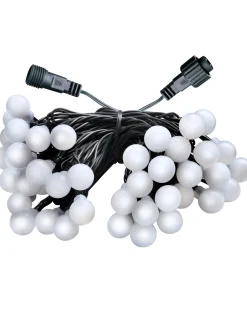 WeRChristmas Fairy Lights|Connectable Lights^Berry Multi-Function 50 LED Connectable Light String, Bright White