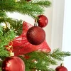WeRChristmas Shatterproof Baubles^Christmas Red Shatterproof Bauble, 50 Pack