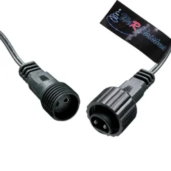 WeRChristmas Connectable Lights^Connectable Star Rope Light Silhouette, Red, 32 Cm