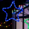 WeRChristmas Connectable Lights^Connectable Star Rope Light Silhouette, Blue, 32 Cm