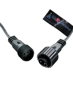 WeRChristmas Connectable Lights^Connectable Star Rope Light Silhouette, Yellow, 32 Cm