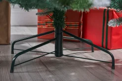 WeRChristmas Premium Christmas Trees|Snow Flocked Christmas Trees^Evergreen Snow Flocked Tip Christmas Tree, 7 Ft