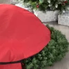 WeRChristmas Storage Bags|Storage Bags^Extra-Large Garland & Wreath Storage Bag, Red, 120 Cm