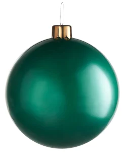 WeRChristmas Inflatables|Outdoor Inflatable Baubles^Inflatable Christmas Bauble, Green, 66 Cm