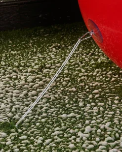 WeRChristmas Inflatables|Outdoor Inflatable Baubles^Inflatable Christmas Bauble, Red, 76 Cm