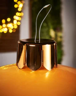WeRChristmas Inflatables|Outdoor Inflatable Baubles^Inflatable Christmas Bauble, Gold, 76 Cm