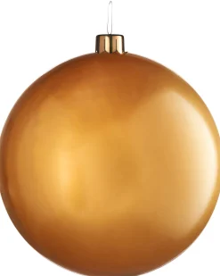 WeRChristmas Inflatables|Outdoor Inflatable Baubles^Inflatable Christmas Bauble, Gold, 76 Cm