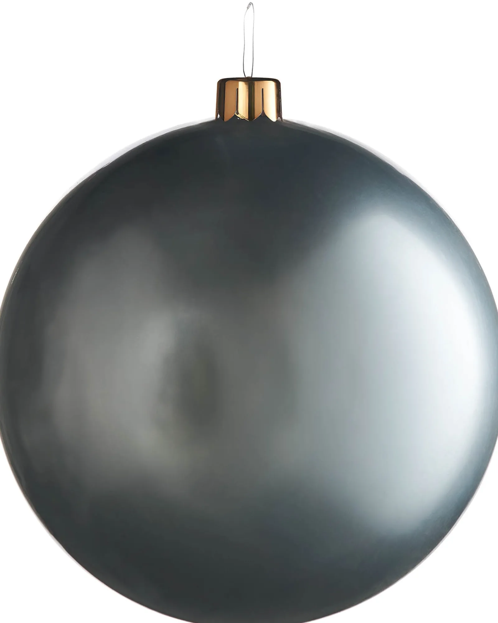 WeRChristmas Inflatables|Outdoor Inflatable Baubles^Inflatable Christmas Bauble, Silver, 76 Cm