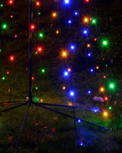 WeRChristmas Tree Silhouettes^LED Pop-Up Christmas Tree, 360 Cm