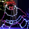 WeRChristmas Christmas Characters^LED Santa Rope Light Window Silhouette, 61 Cm