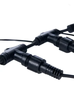 WeRChristmas Link Pro|Accessories^LINK PRO 9 Port Black Curtain Connector, Connectable