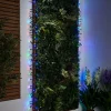 WeRChristmas Link Pro|Connectable Lights^LINK PRO LED Cluster Lights, Black Cable, Multi Colour