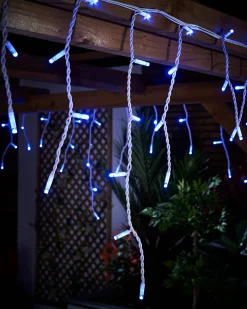 WeRChristmas Link Pro|Icicle Lights^LINK PRO LED Icicle Lights, Blue