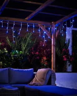 WeRChristmas Link Pro|Icicle Lights^LINK PRO LED Icicle Lights, Blue