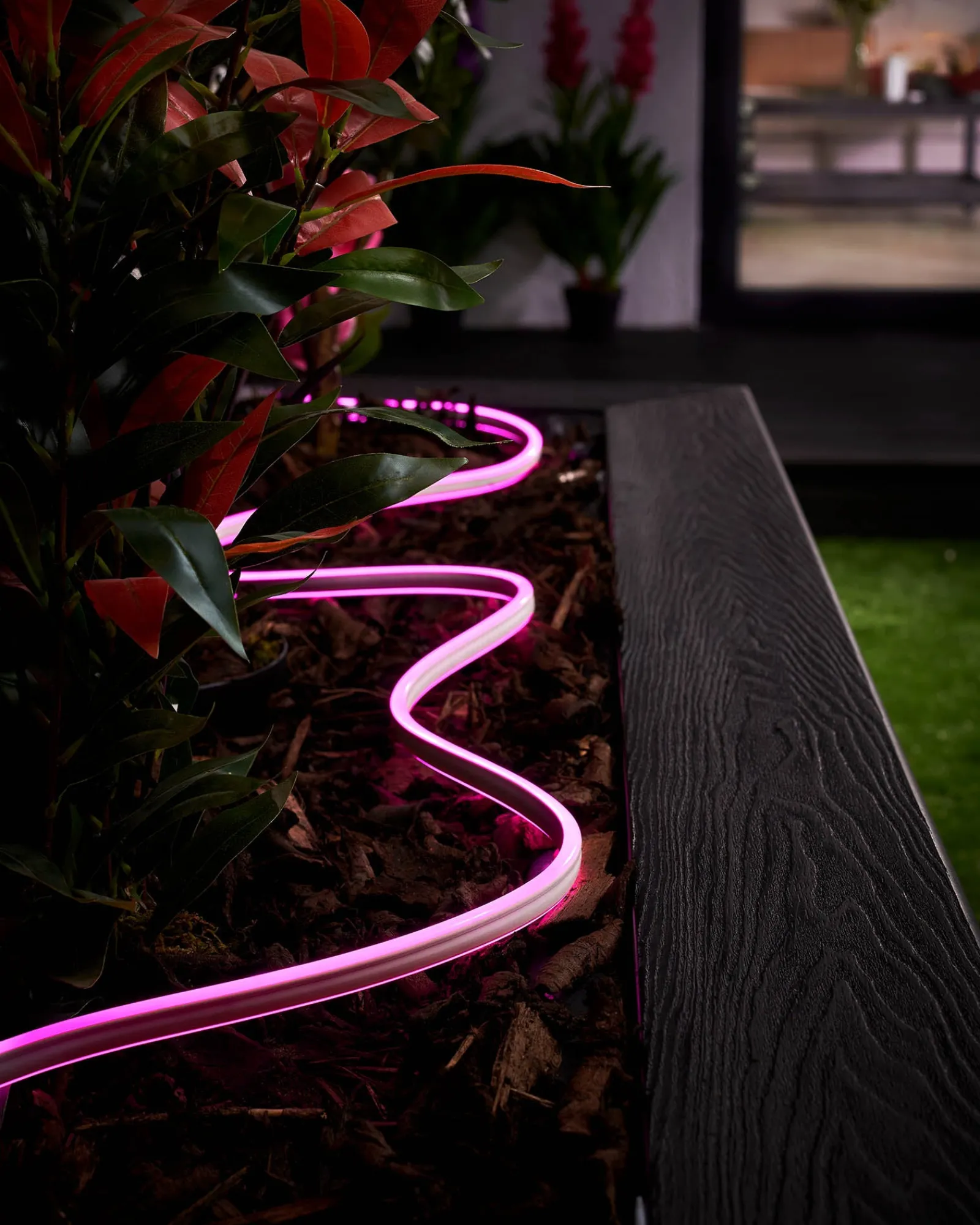 WeRChristmas Link Pro|Connectable Lights^LINK PRO Neon Flex, Made To Measure, Pink