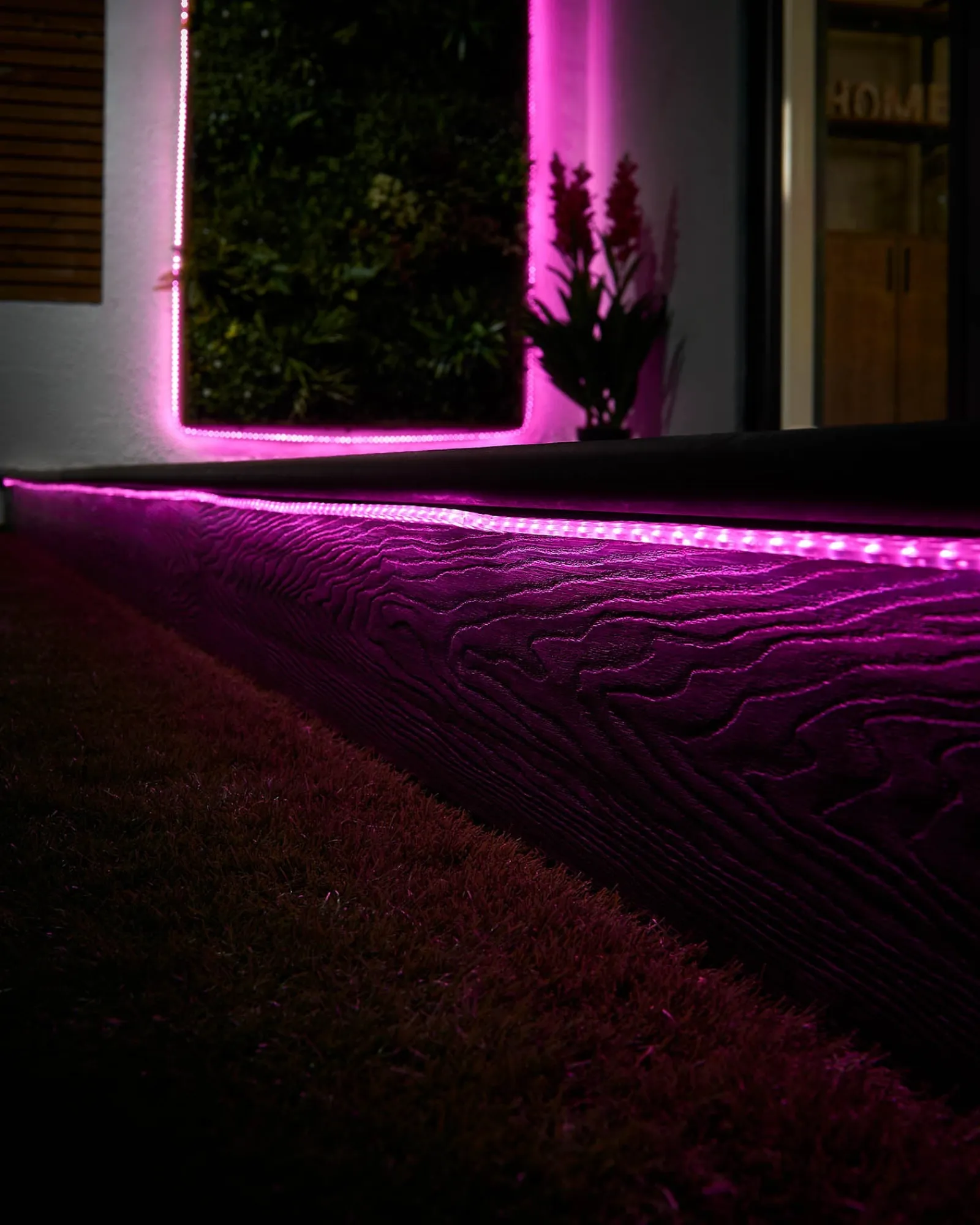 WeRChristmas Link Pro|Connectable Lights^LINK PRO Strip Light, Made To Measure, Pink