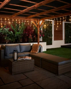WeRChristmas Link Pro|Icicle Lights^LINK PRO Twinkling LED Icicle Lights, Warm White