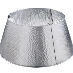 WeRChristmas Skirts & Collars^Metal Tin Tree Collar, Silver, 55 Cm
