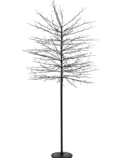 WeRChristmas Tree Silhouettes^Multi-Coloured Twig Tree, 6 Ft