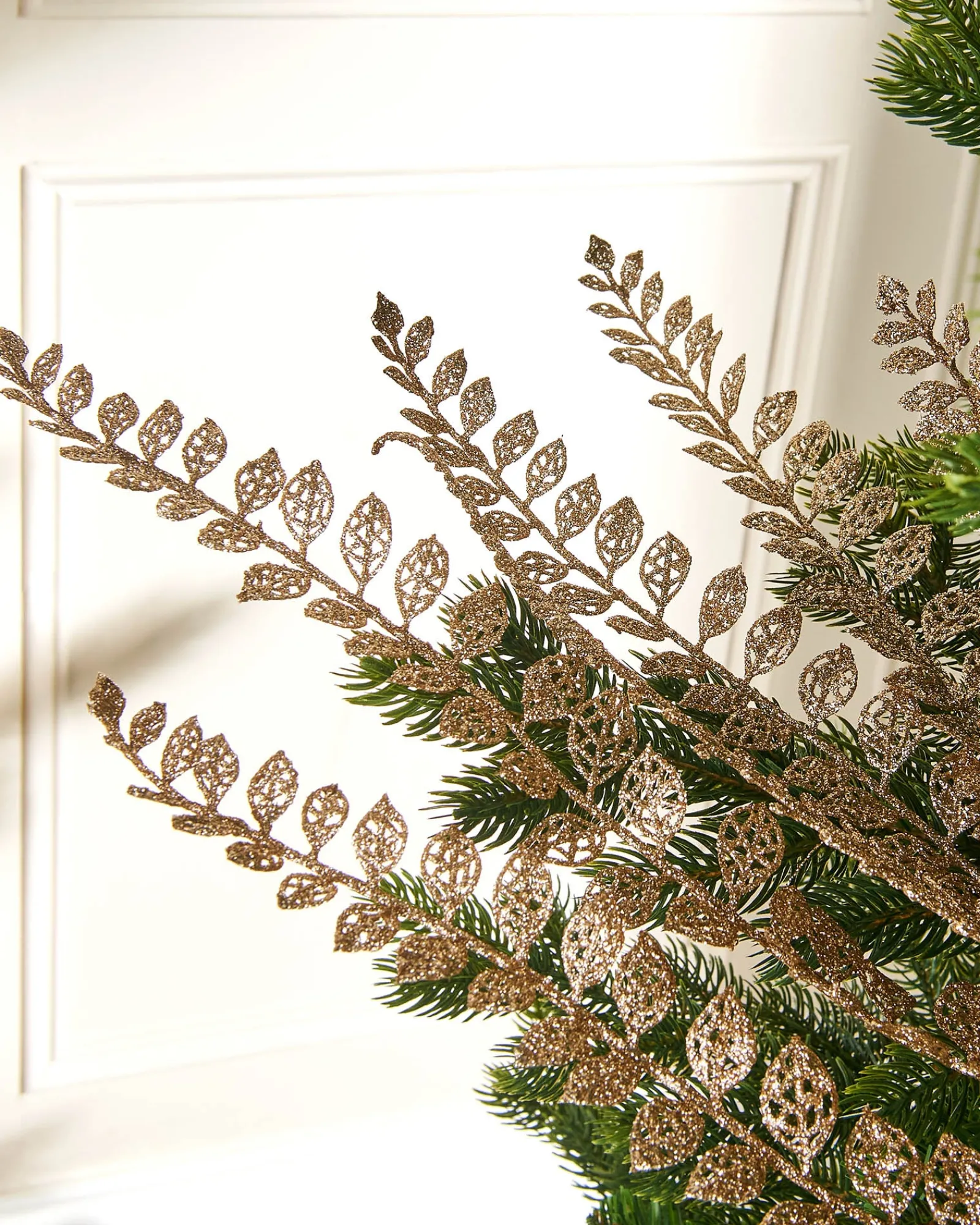 WeRChristmas Flowers & Foliage|Flowers & Foliage^Natural Leaf Christmas Tree Spray, 84 Cm