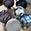 WeRChristmas Shatterproof Baubles^Navy Shatterproof Baubles, 48 Pack, 6 Cm