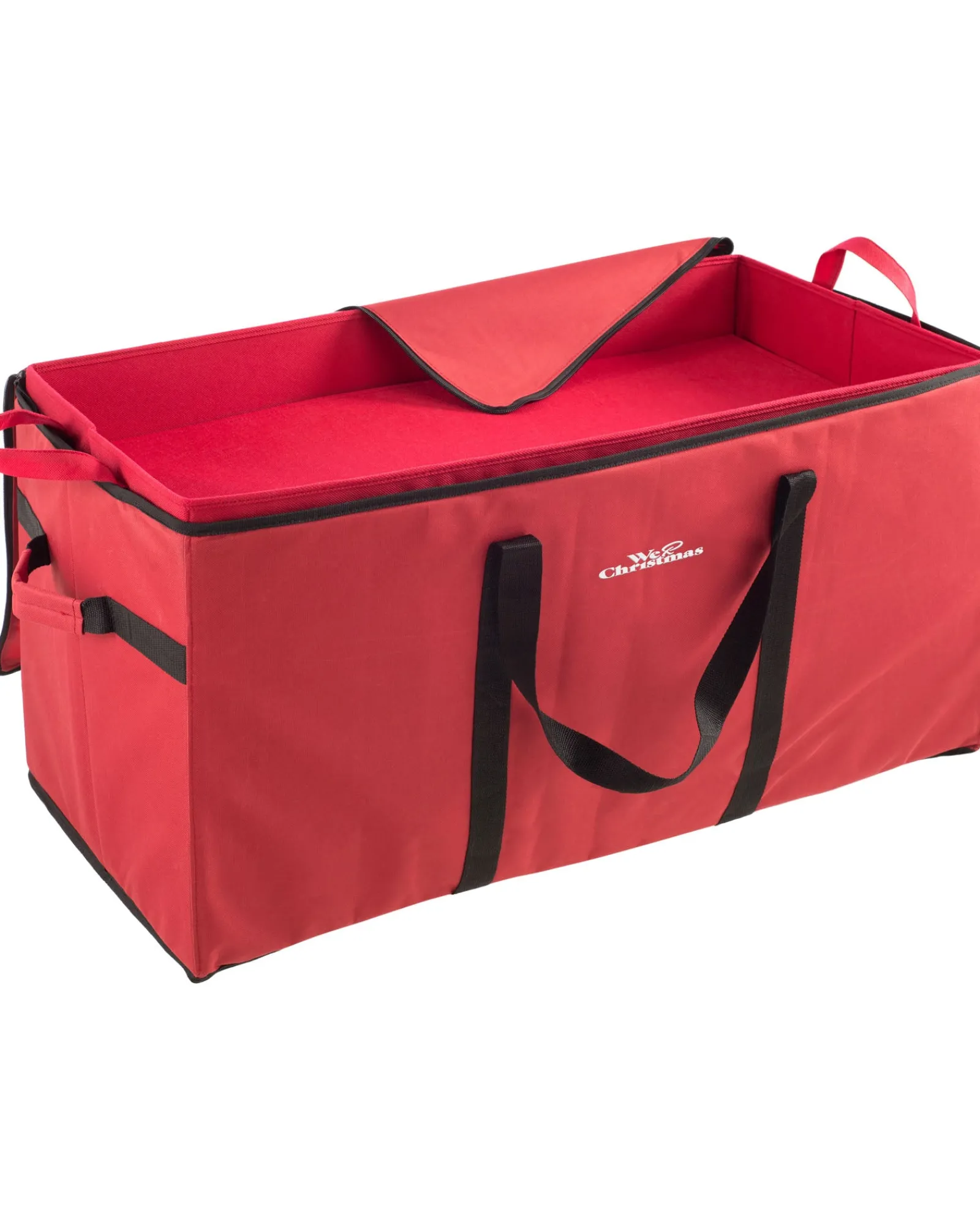 WeRChristmas Storage Bags|Storage Bags^Ornament And Decorations Storage Box, Red, 38 Cm