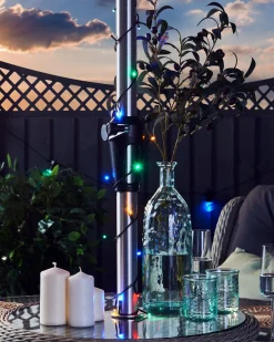 WeRChristmas Fairy Lights|Tree Lights^Outdoor Multi-Function 360 LED Light String, Multi Colour