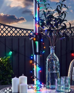 WeRChristmas Fairy Lights|Tree Lights^Outdoor Multi-Function 960 LED Light String, Multi Colour