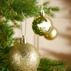 WeRChristmas Shatterproof Baubles^Pale Gold Shatterproof Bauble, 50 Pack