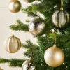 WeRChristmas Shatterproof Baubles^Pale Gold Shatterproof Baubles, 16 Pack, 8 Cm