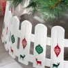 WeRChristmas Skirts & Collars^Picket Fence Tree Collar, 68 Cm