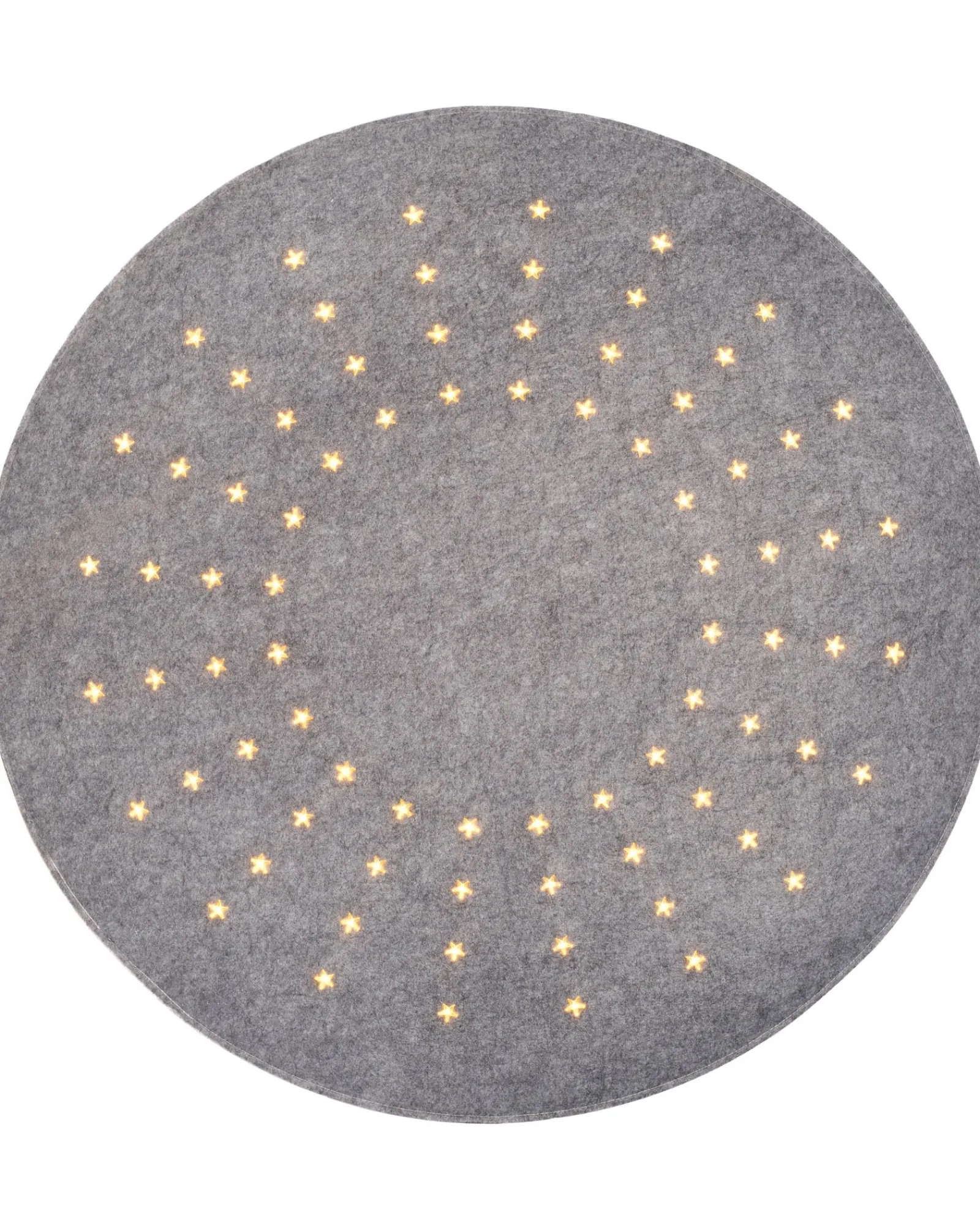WeRChristmas Skirts & Collars^Pre-Lit Christmas Tree Mat, Grey, 98 Cm
