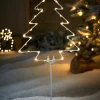 WeRChristmas Pathway Lights^Pre-Lit Christmas Tree Pathway Stake Light, 60 Cm
