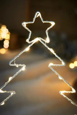 WeRChristmas Pathway Lights^Pre-Lit Christmas Tree Pathway Stake Light, 60 Cm