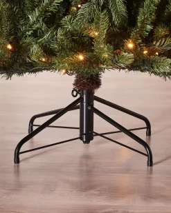 WeRChristmas Premium Christmas Trees|Pre Lit Christmas Trees^Pre-Lit Craford Pine Christmas Tree, 7 Ft