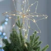 WeRChristmas Tree Toppers^Pre-Lit 3D North Star Christmas Tree Topper, 37 Cm
