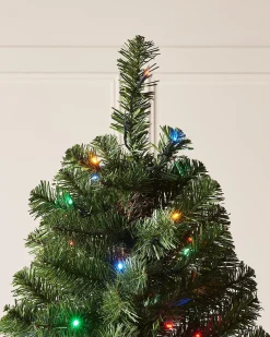 WeRChristmas Pre Lit Christmas Trees^Pre-Lit Emerald Spruce Christmas Tree, Multi Colour, 7 Ft
