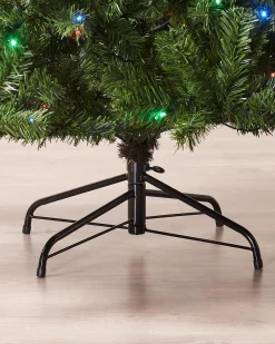 WeRChristmas Pre Lit Christmas Trees^Pre-Lit Emerald Spruce Christmas Tree, Multi Colour, 7 Ft