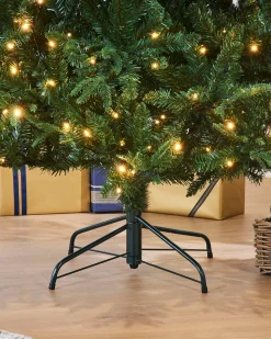 WeRChristmas Premium Christmas Trees|Pre Lit Christmas Trees^Pre-lit Grand Alaskan Fir Christmas Tree, 6 Ft