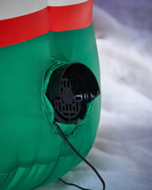 WeRChristmas Inflatables^Pre-Lit Inflatable Elf, 5 Ft