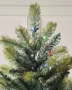 WeRChristmas Pre Lit Christmas Trees^Pre-Lit Mixed Pine Dual Christmas Tree, 6 Ft