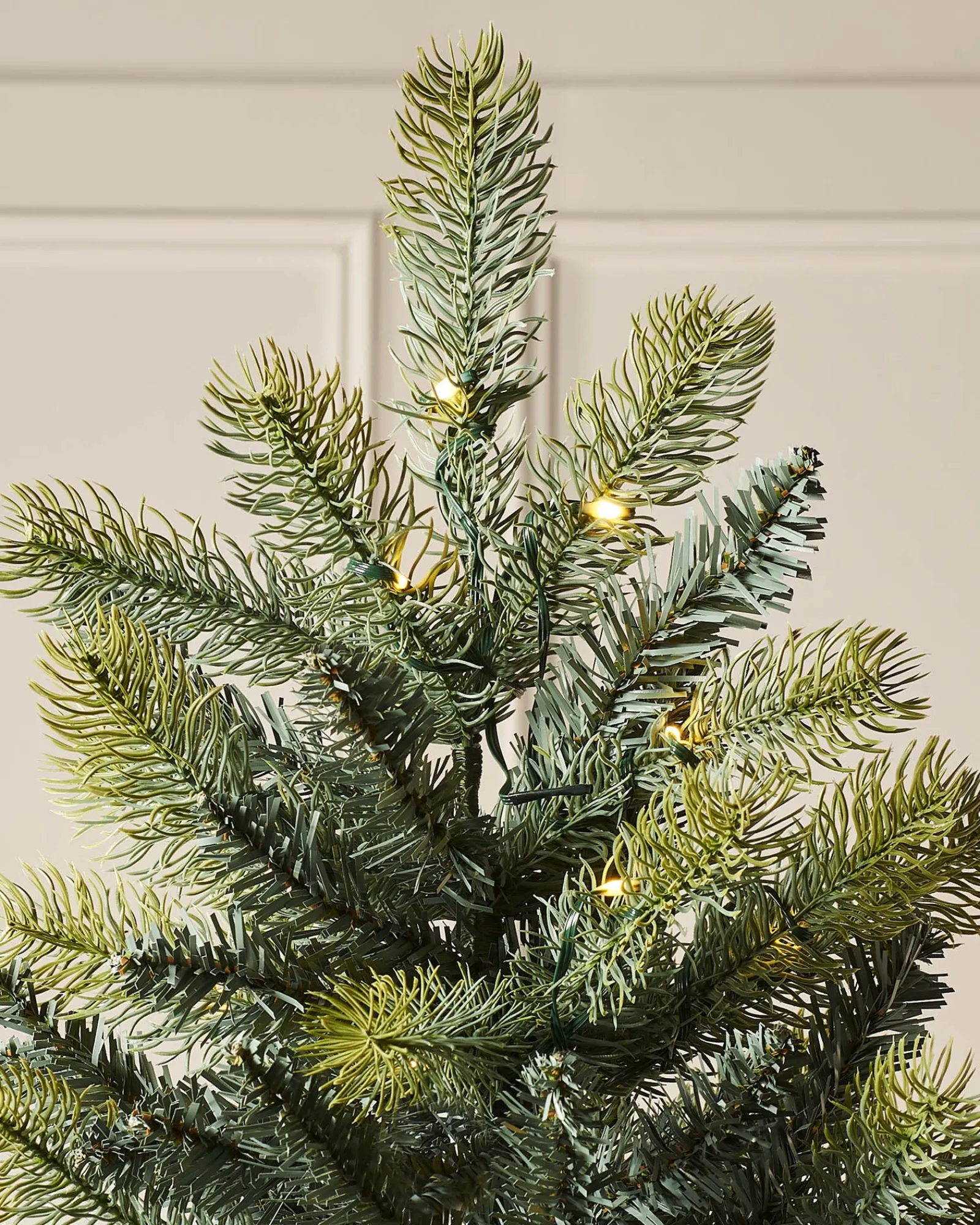 WeRChristmas Pre Lit Christmas Trees^Pre-Lit Mixed Pine Dual Christmas Tree, 7 Ft