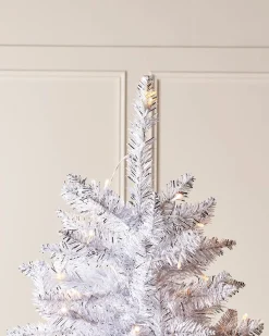 WeRChristmas Pre Lit Christmas Trees^Pre-Lit Shimmering Christmas Tree, 7 Ft